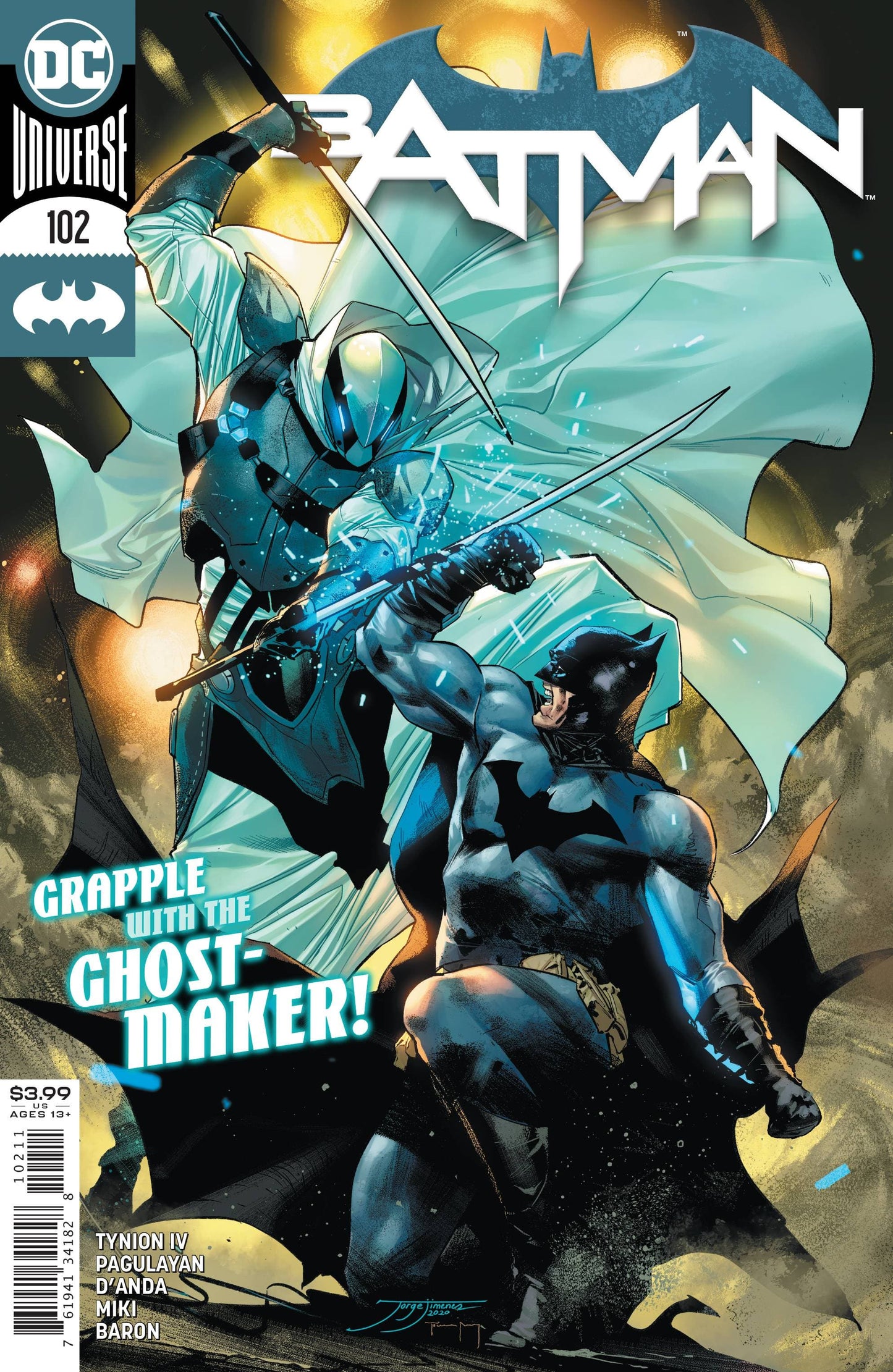 DC COMICS COMIC BOOK BATMAN #102