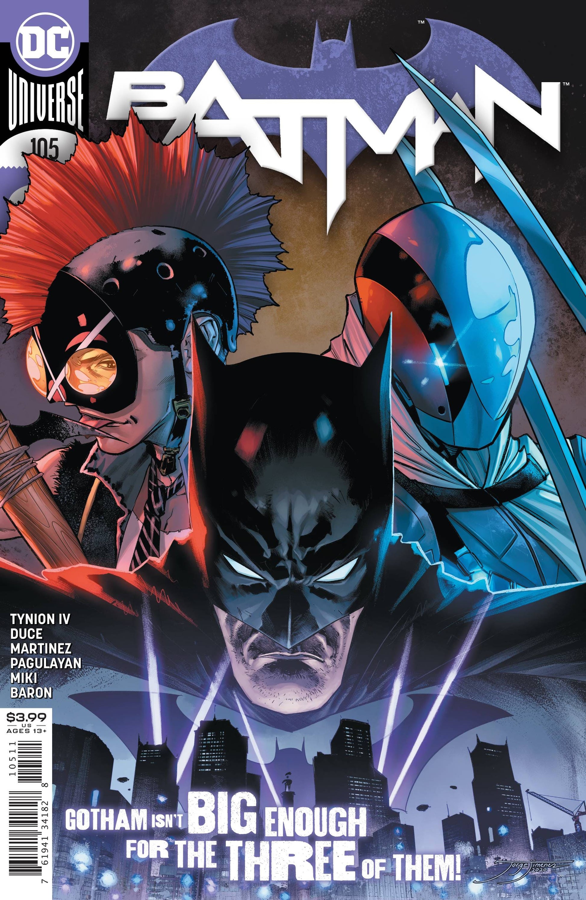 DC COMICS COMIC BOOK BATMAN #105