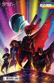 DC COMICS COMIC BOOK BATMAN #109 CVR C JEN BARTEL PRIDE MONTH CARD STOCK VAR