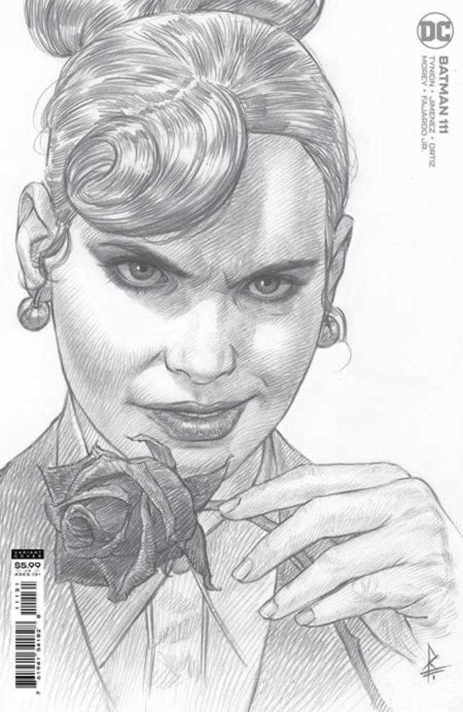 DC Comics COMIC BOOK Batman #111 1 in 25 Riccardo Federici Card Stock Variant