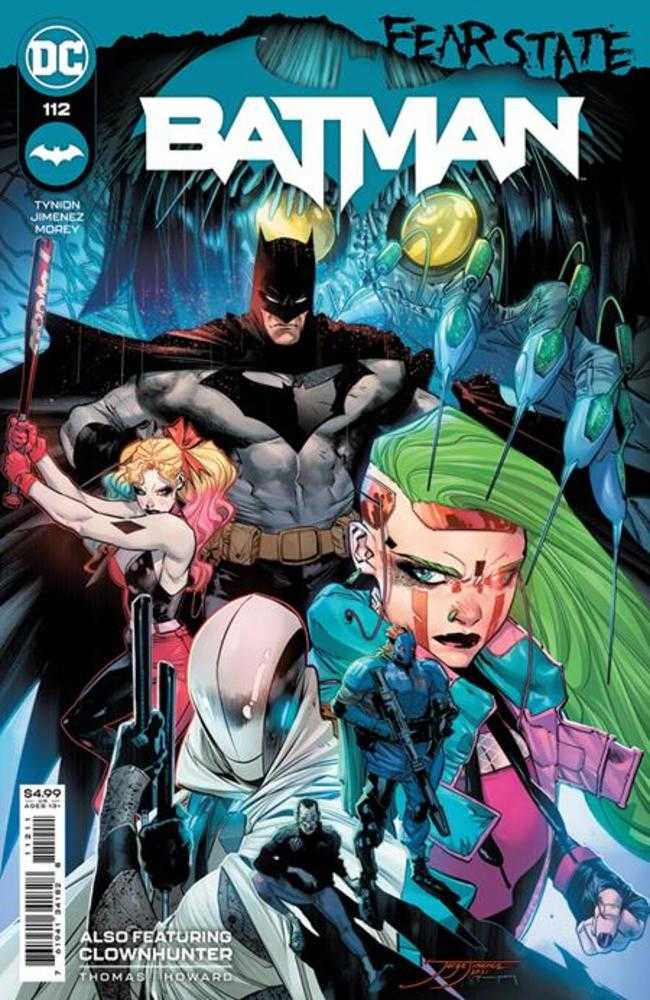 DC Comics COMIC BOOK Batman #112 Cover A Jorge Jimenez (Fear State)