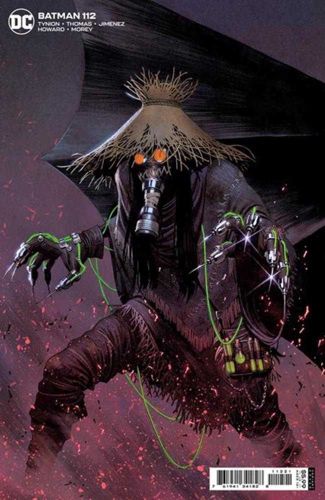 DC Comics COMIC BOOK Batman #112 Cover B Jorge Molina Card Stock Variant (Fear State)