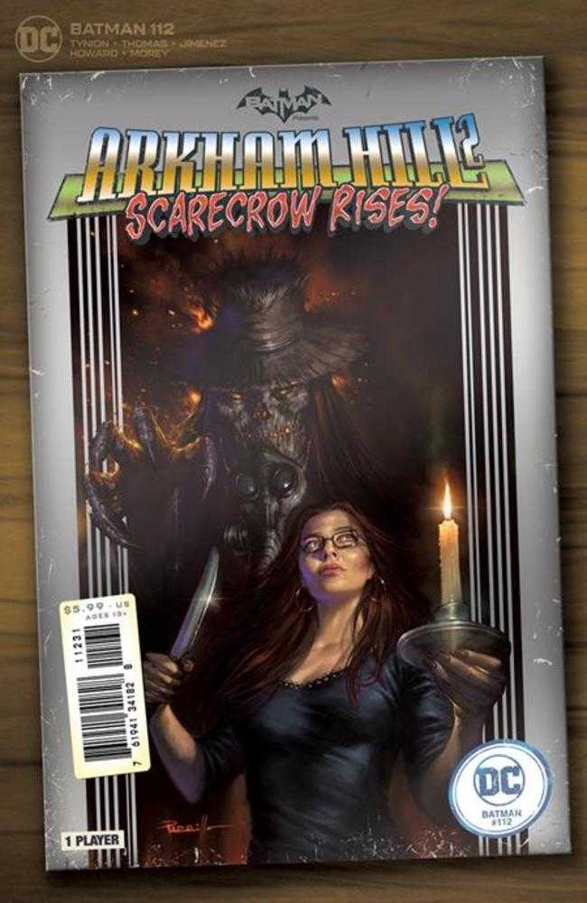 DC Comics COMIC BOOK Batman #112 Cover C 1 in 25 Lucio Parrillo Card Stock Variant (Fear State)