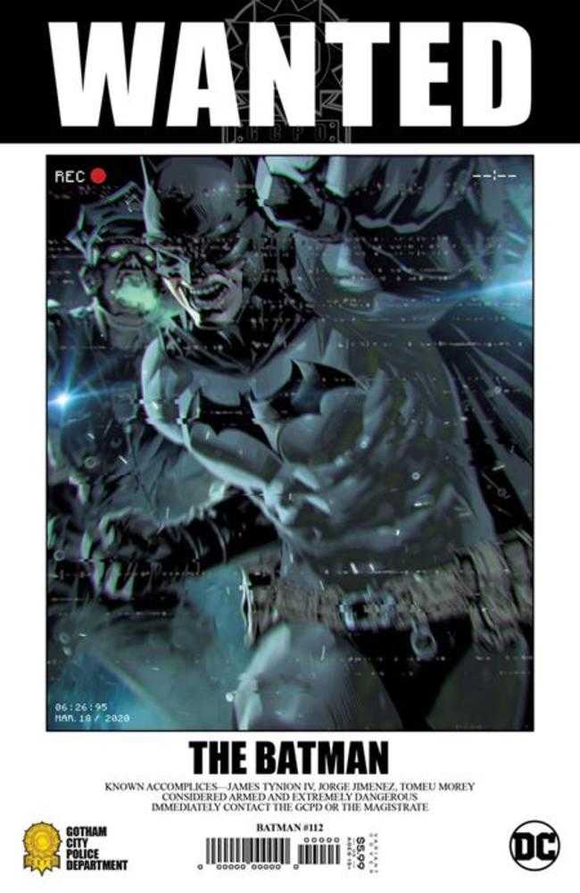 DC Comics COMIC BOOK Batman #112 Cover D 1 in 50 Kael Ngu Card Stock Variant (Fear State)