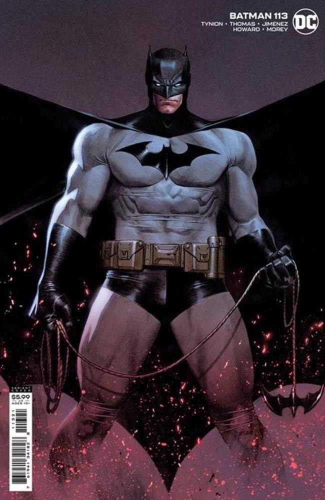 DC Comics COMIC BOOK Batman #113 Cover B Jorge Molina Card Stock Variant (Fear State)