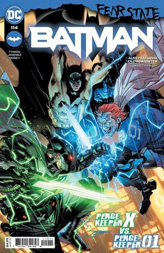 DC Comics COMIC BOOK Batman #114 Cover A Jorge Jimenez (Fear State)