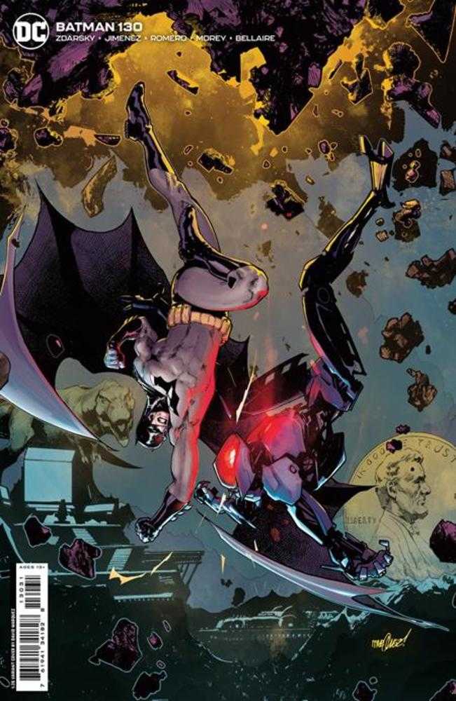 DC Comics COMIC BOOK Batman #130 Cover E 1 in 25 David Marquez Card Stock Variant