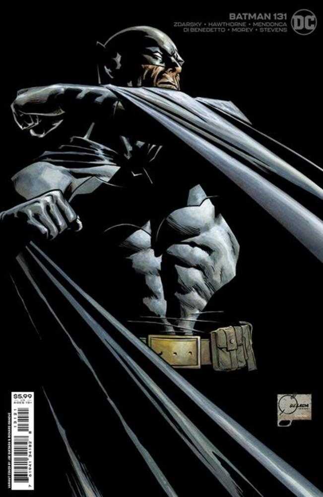 DC Comics COMIC BOOK Batman #131 Cover B Joe Quesada Card Stock Variant
