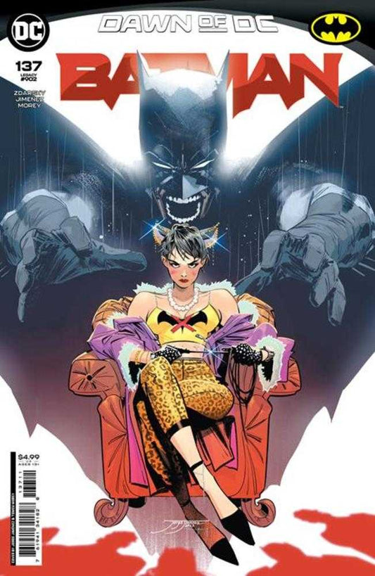 DC Comics COMIC BOOK Batman #137 Cover A Jorge Jimenez (Batman Catwoman The Gotham War)