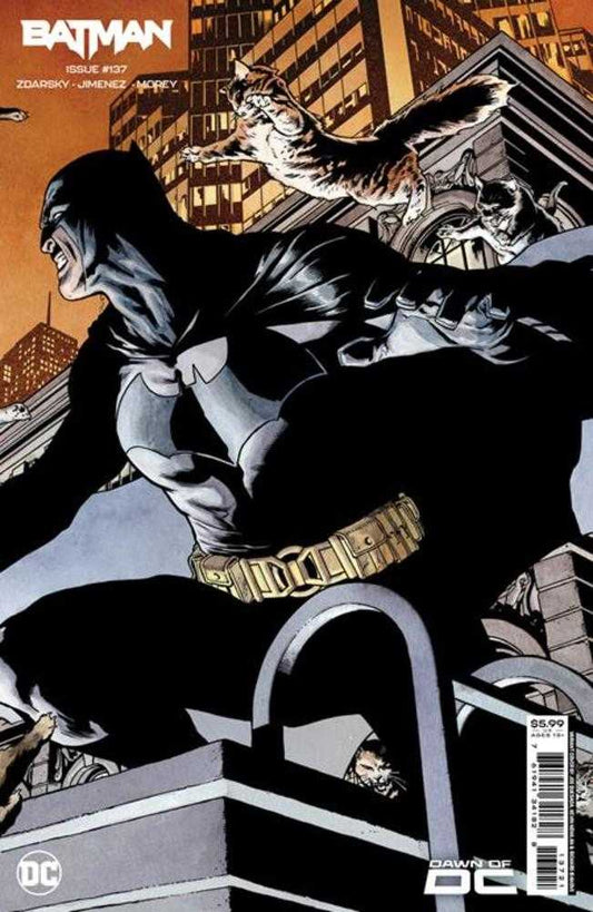 DC Comics COMIC BOOK Batman #137 Cover B Joe Quesada Connecting Card Stock Variant (Batman Catwoman The Gotham War)