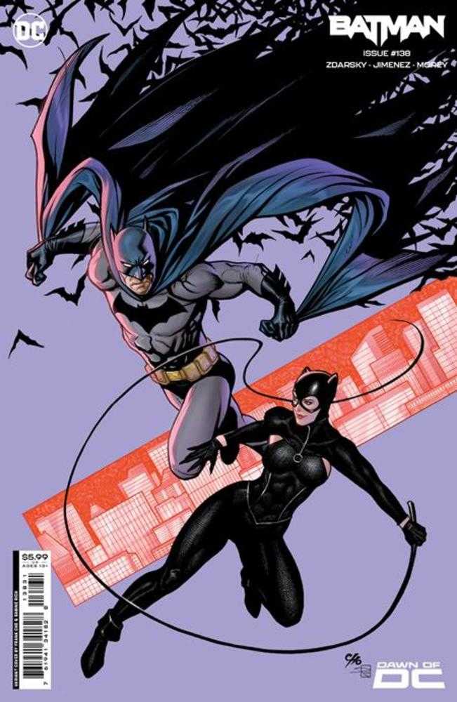 DC Comics COMIC BOOK Batman #138 Cover C Frank Cho Card Stock Variant (Batman Catwoman The Gotham War)