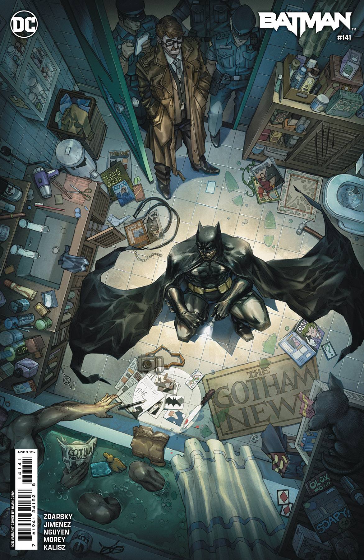 DC COMICS COMIC BOOK BATMAN #141 CVR D INC 1:25 ALAN QUAH CSV