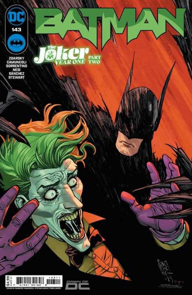 DC Comics COMIC BOOK Batman #143 Cover A Giuseppe Camuncoli & Stefano Nesi