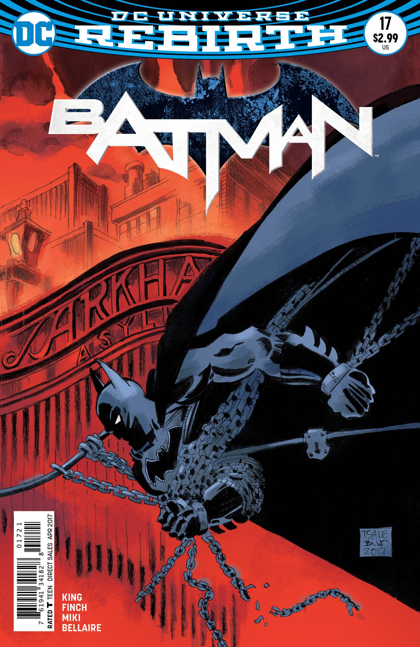 DC COMICS COMIC BOOK BATMAN #17 VAR ED