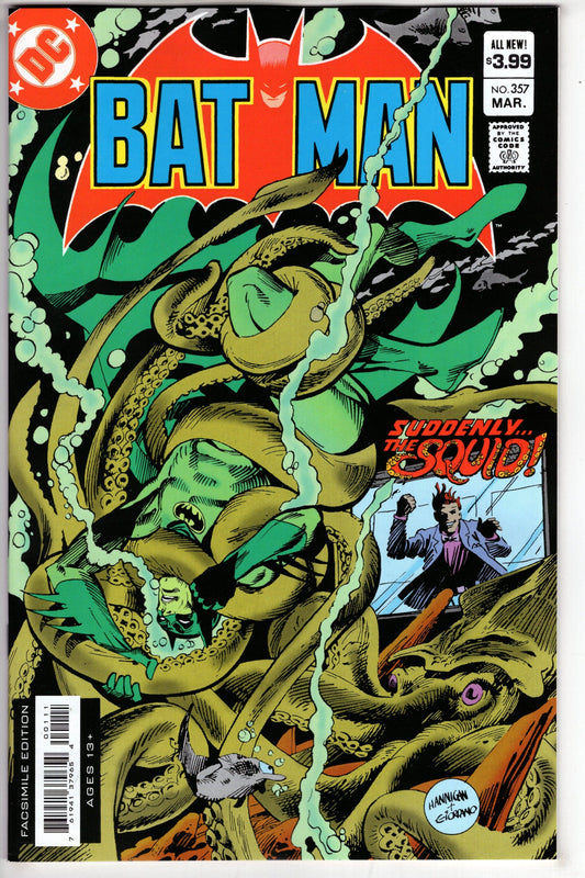 DC Comics COMIC BOOK Batman #357 Facsimile Edition