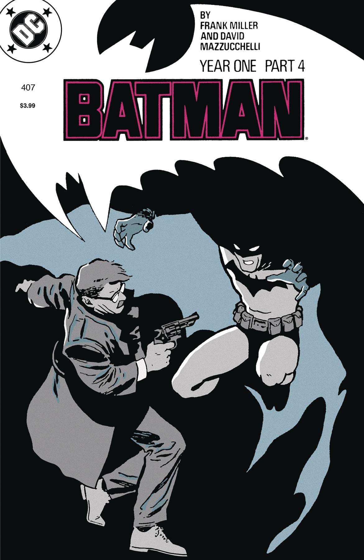 DC COMICS COMIC BOOK BATMAN #407 FACSIMILE EDITION CVR A DAVID MAZZUCCHELLI