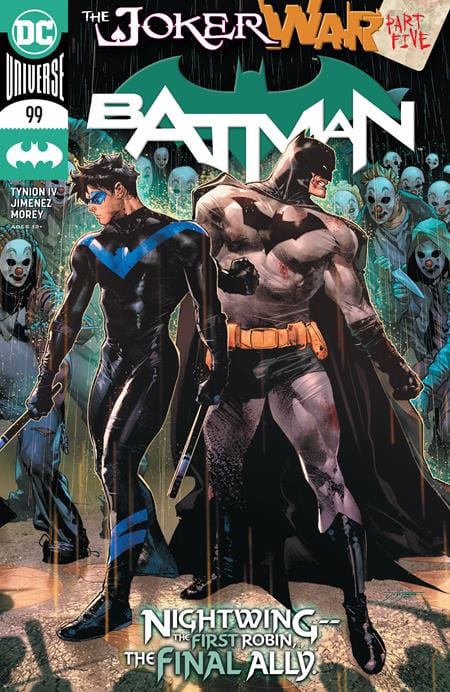 DC COMICS comic book BATMAN #99 CVR A JORGE JIMENEZ (JOKER WAR)