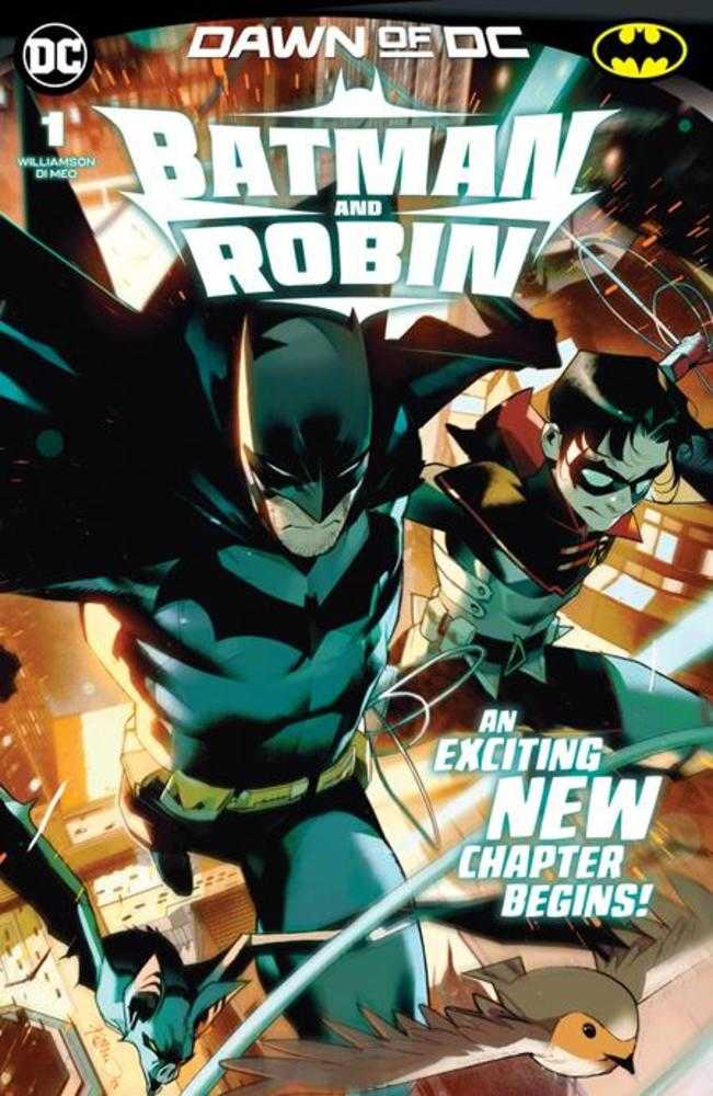 DC Comics COMIC BOOK Batman And Robin #1 Cover A Simone Di Meo Wraparound Cover