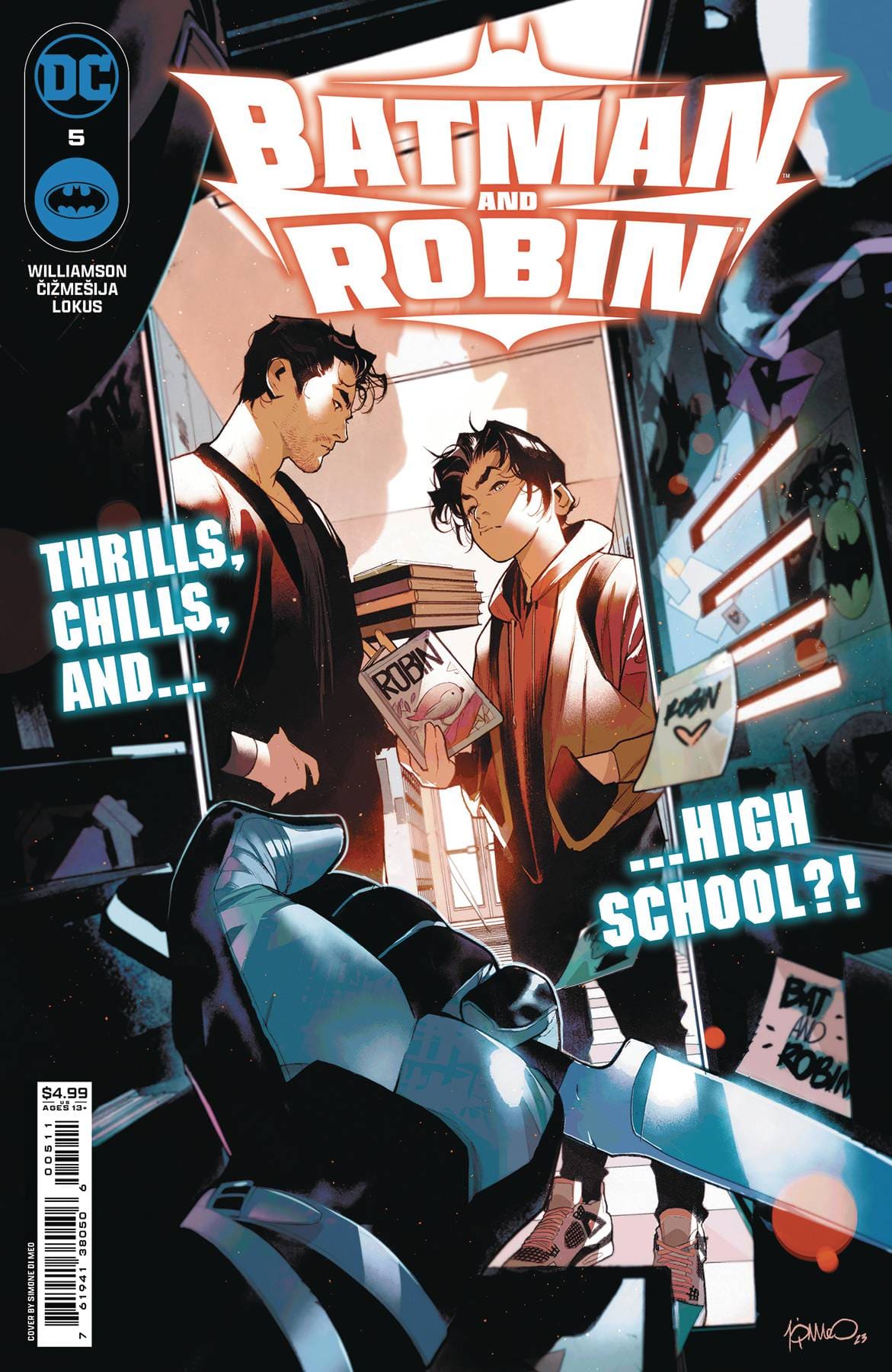 DC COMICS COMIC BOOK BATMAN AND ROBIN #5 CVR A SIMONE DI MEO