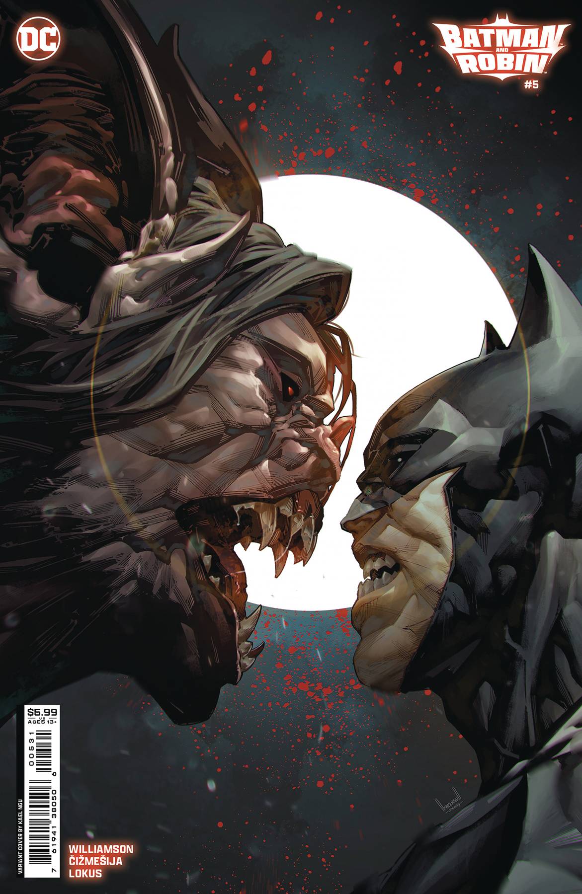 DC COMICS COMIC BOOK BATMAN AND ROBIN #5 CVR C KAEL NGU CSV