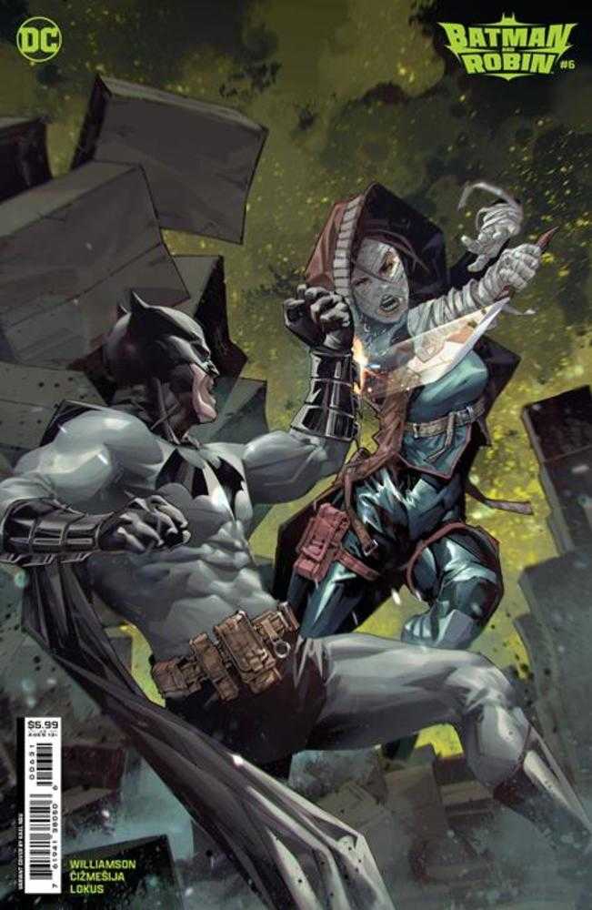 DC Comics COMIC BOOK Batman And Robin #6 Cover C Kael Ngu Card Stock Variant