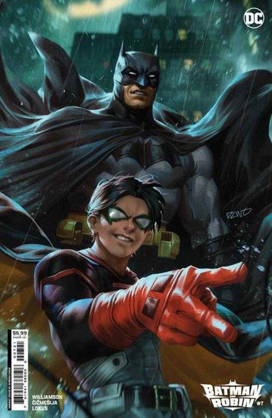 DC Comics COMIC BOOK Batman And Robin #7 Cover B Derrick Chew Card Stock Variant