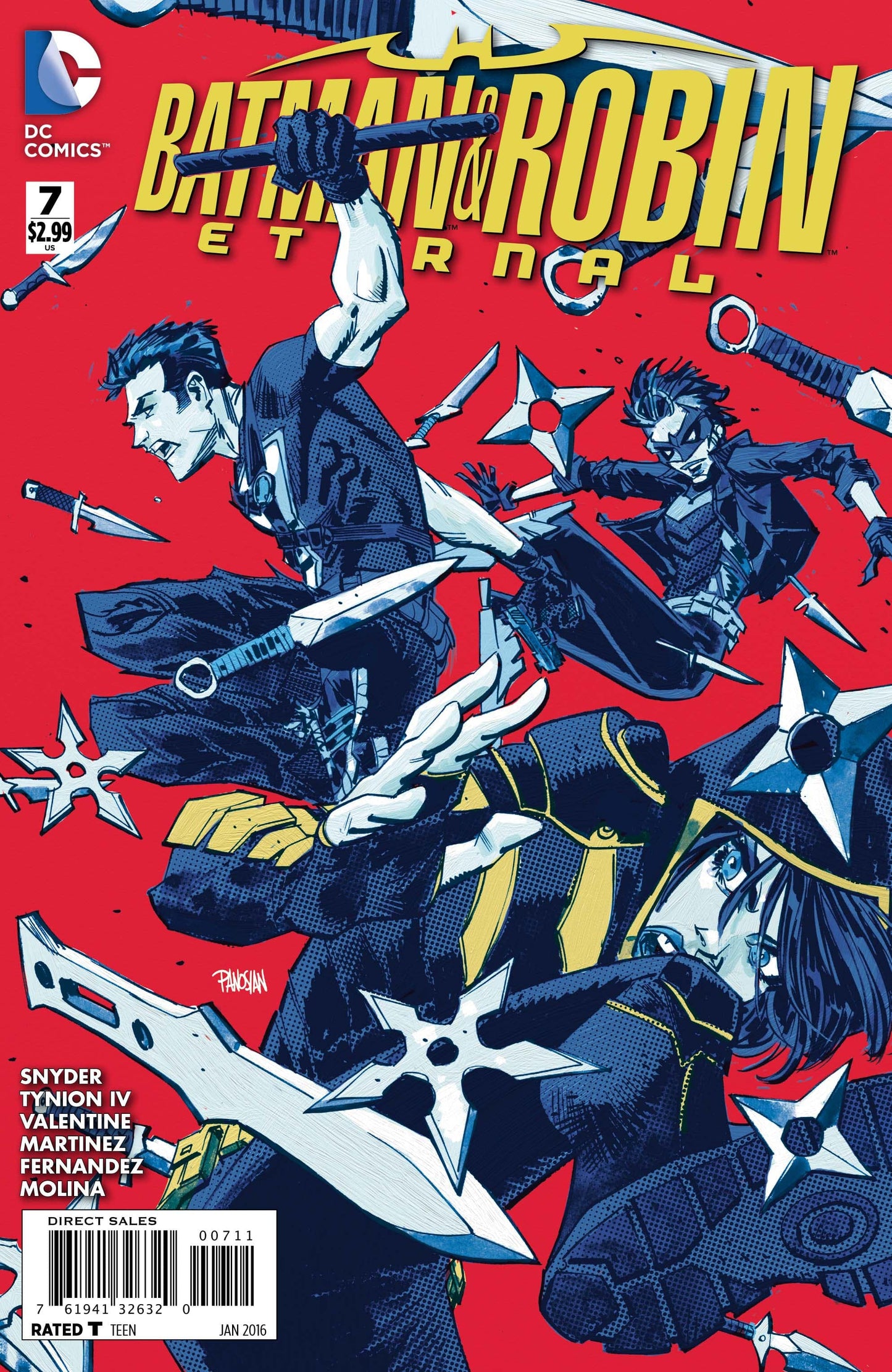 DC COMICS COMIC BOOK BATMAN AND ROBIN ETERNAL #7