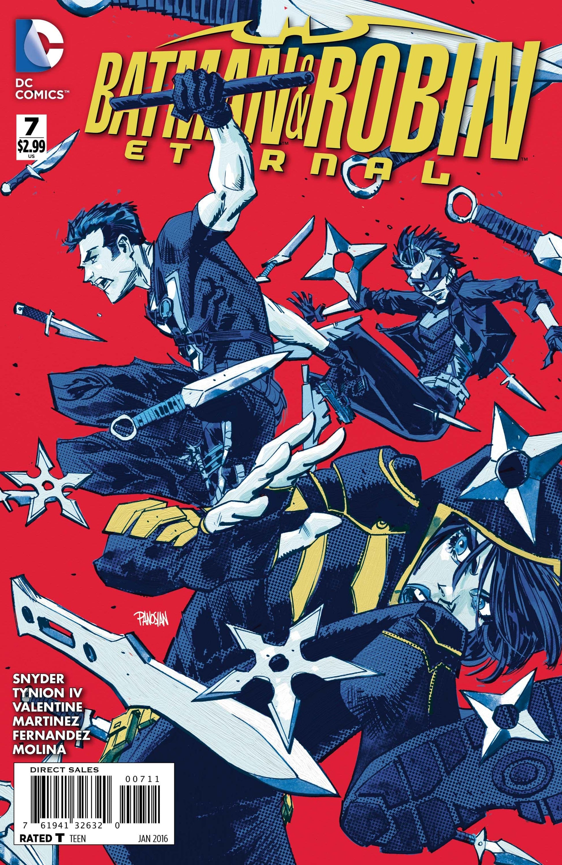 DC COMICS COMIC BOOK BATMAN AND ROBIN ETERNAL #7