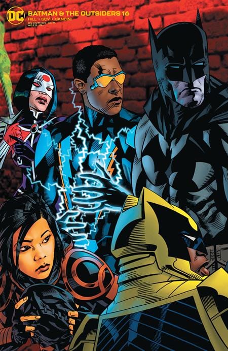 DC COMICS COMIC BOOK BATMAN AND THE OUTSIDERS #16 MICHAELGOLDEN VAR ED