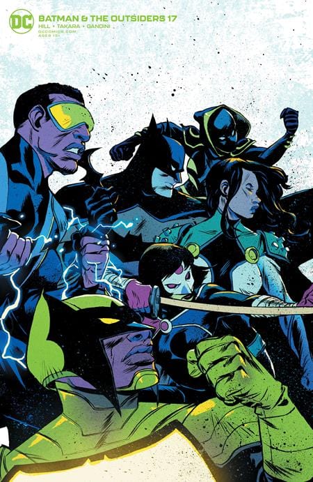 DC COMICS COMIC BOOK BATMAN AND THE OUTSIDERS #17 SANFORD GREENE VAR ED