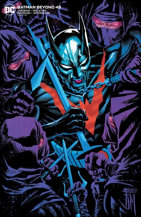 DC COMICS COMIC BOOK BATMAN BEYOND #45 FRANCIS MANAPUL VAR ED