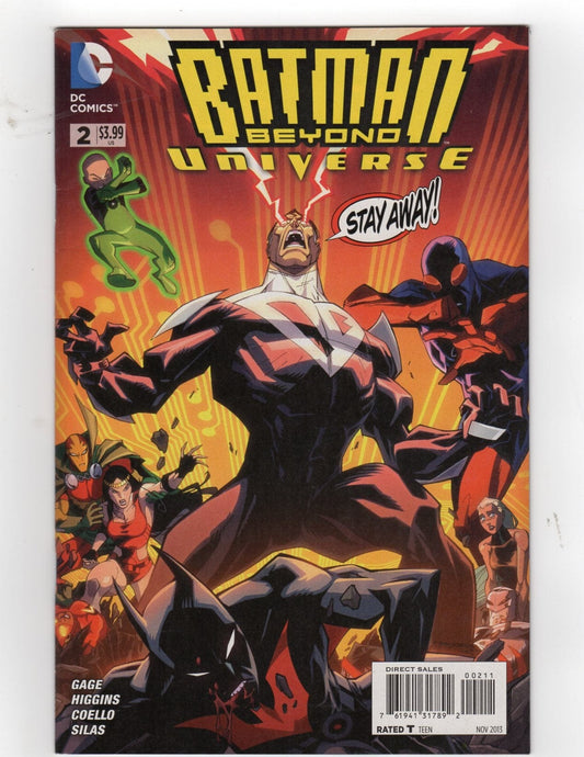 DC COMICS COMIC BOOK BATMAN BEYOND UNIVERSE #2