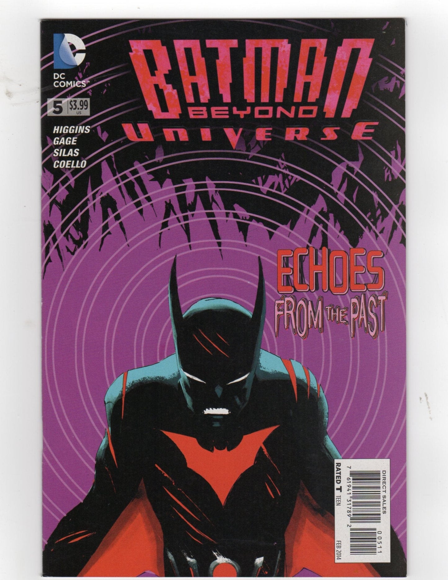 DC COMICS COMIC BOOK BATMAN BEYOND UNIVERSE #5