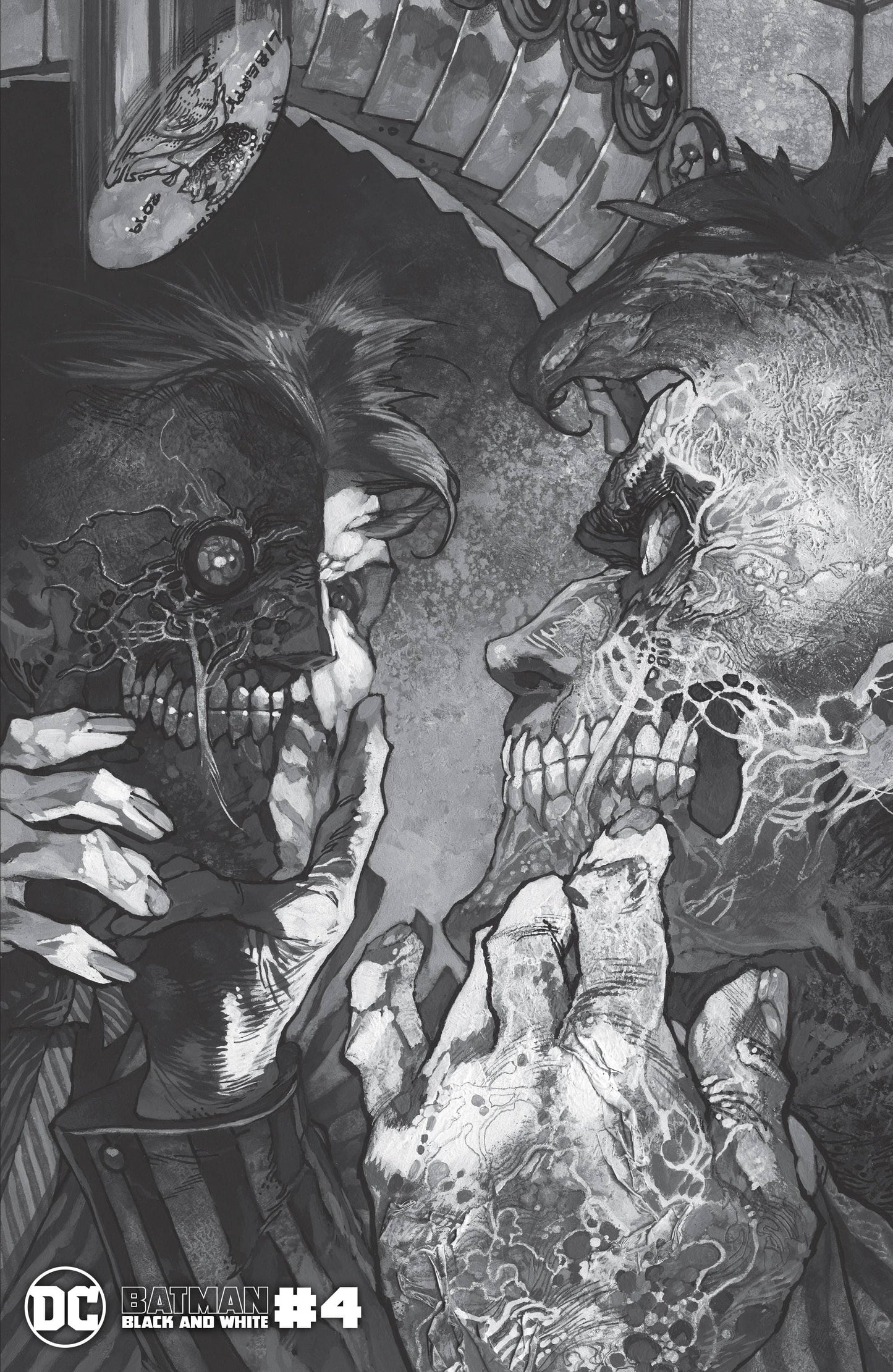 DC COMICS COMIC BOOK BATMAN BLACK & WHITE #4 (OF 6) CVR C BIANCHI TWO-FACE VAR