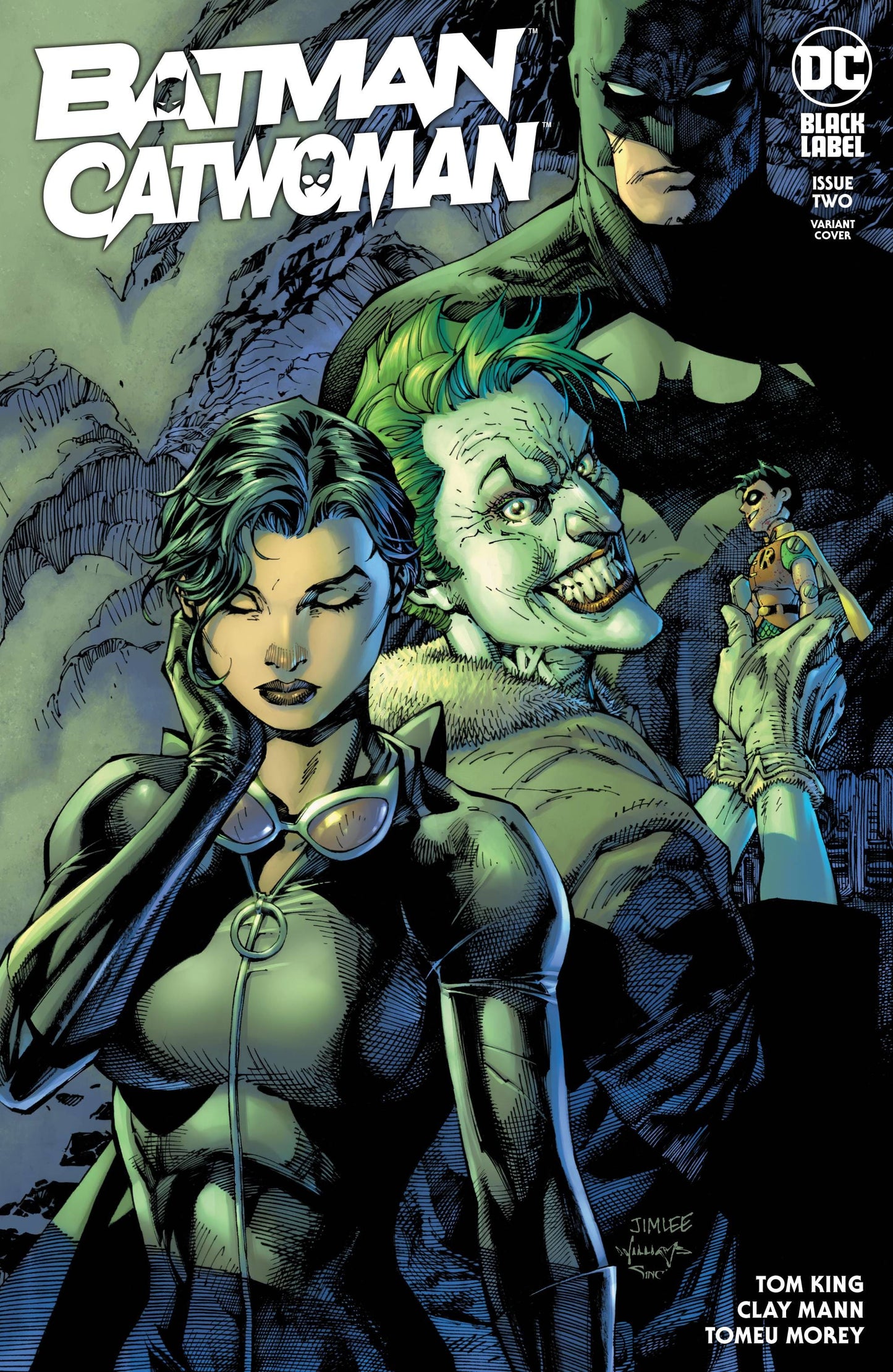DC COMICS COMIC BOOK BATMAN CATWOMAN #2 JIM LEE VAR ED