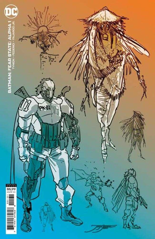 DC Comics COMIC BOOK Batman Fear State Alpha #1 (One Shot) 1 in 25 Jorge Jimenez Card Stock Variant