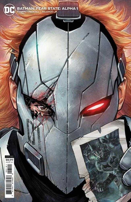 DC Comics COMIC BOOK Batman Fear State Alpha #1 (One Shot) Cover B Dylan Teague Card Stock Variant