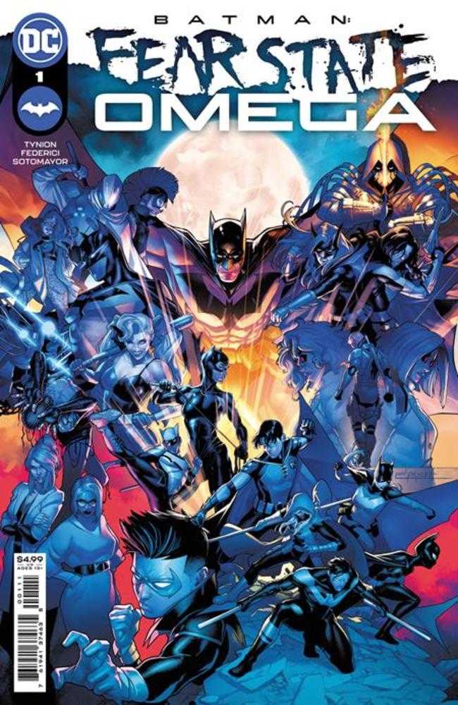 DC Comics COMIC BOOK Batman Fear State Omega #1 (One Shot) Cover A Jamal Campbell