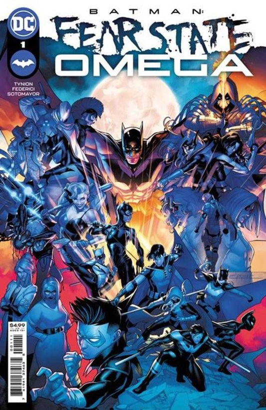 DC Comics COMIC BOOK Batman Fear State Omega #1 (One Shot) Cover A Jamal Campbell