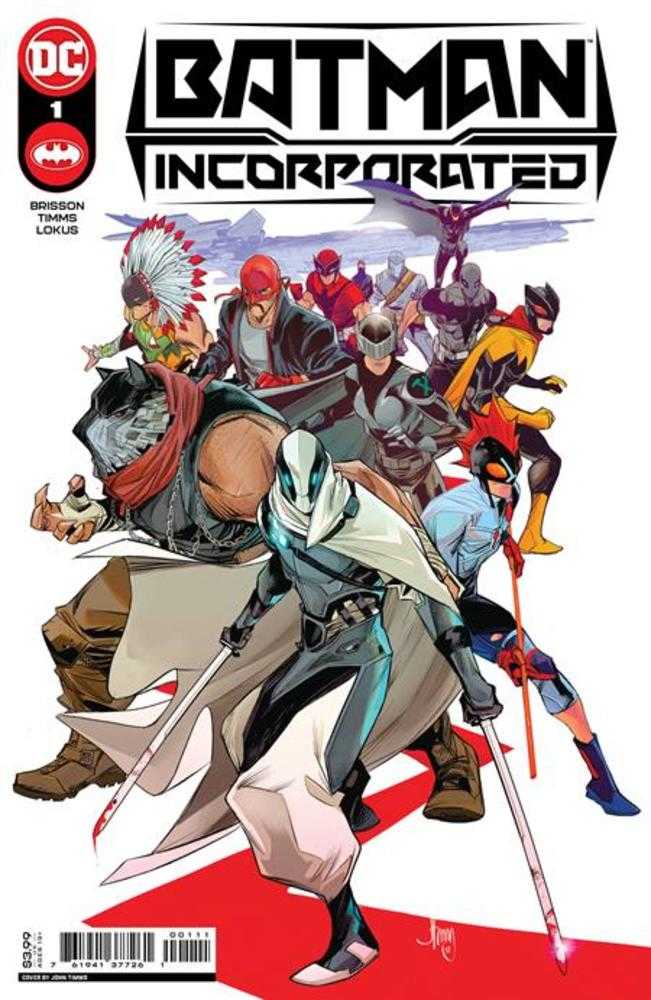 DC Comics COMIC BOOK Batman Incorporated #1 Cover A John Timms