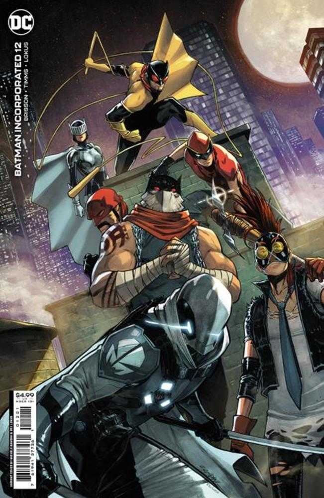 DC Comics COMIC BOOK Batman Incorporated #12 Cover B Michele Bandini Card Stock Variant