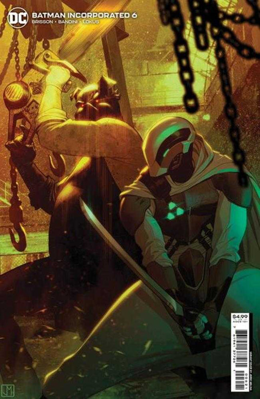 DC Comics COMIC BOOK Batman Incorporated #6 Cover B Jorge Molina Card Stock Variant