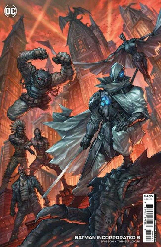DC Comics COMIC BOOK Batman Incorporated #8 Cover B Alan Quah Card Stock Variant