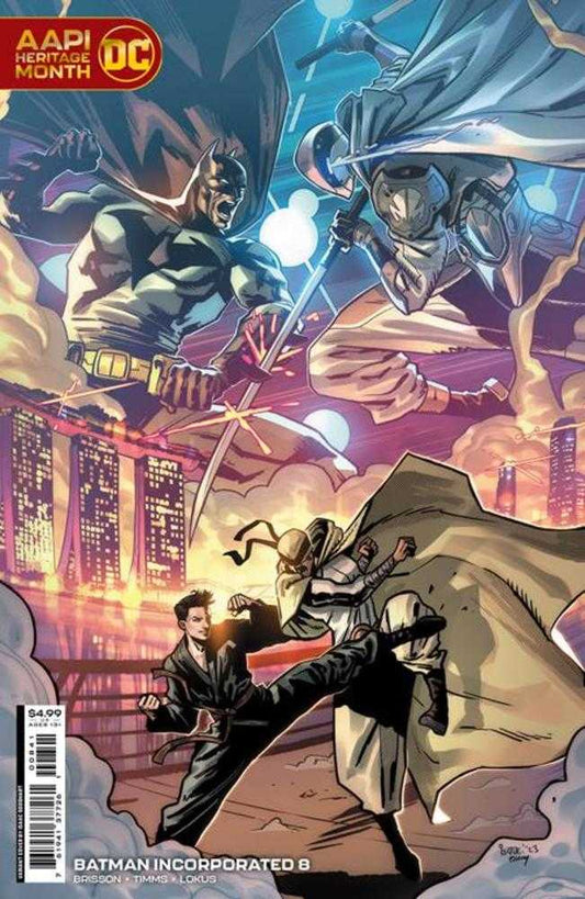 DC Comics COMIC BOOK Batman Incorporated #8 Cover C Isaac Goodhart Aapi Heritage Month Card Stock Variant