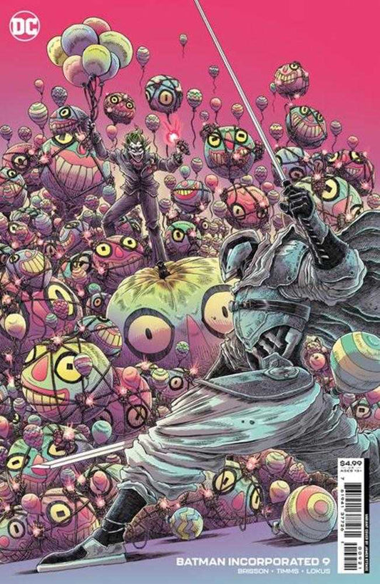 DC Comics COMIC BOOK Batman Incorporated #9 Cover B James Stokoe Card Stock Variant