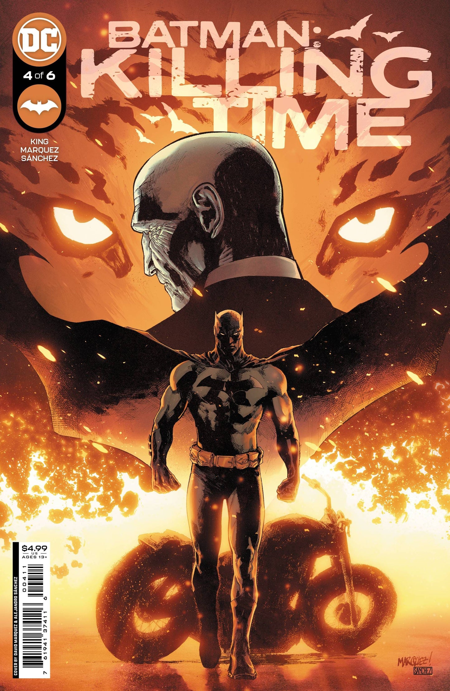 DC COMICS COMIC BOOK BATMAN KILLING TIME #4 CVR A MARQUEZ (MR)