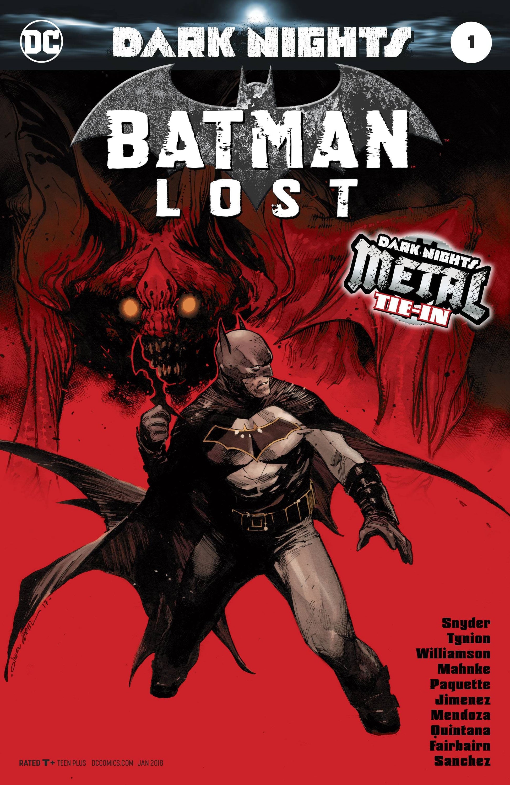 DC COMICS COMIC BOOK BATMAN LOST #1 (METAL)