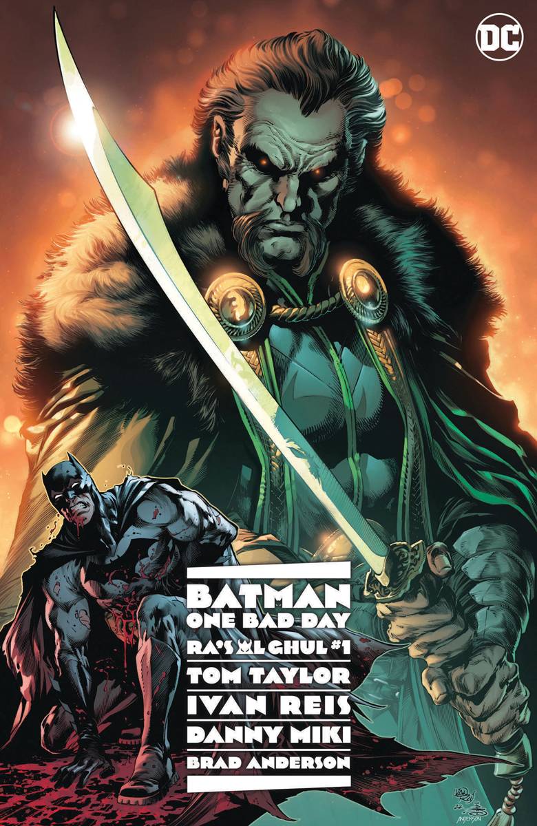 DC COMICS COMIC BOOK BATMAN ONE BAD DAY RAS AL GHUL HC