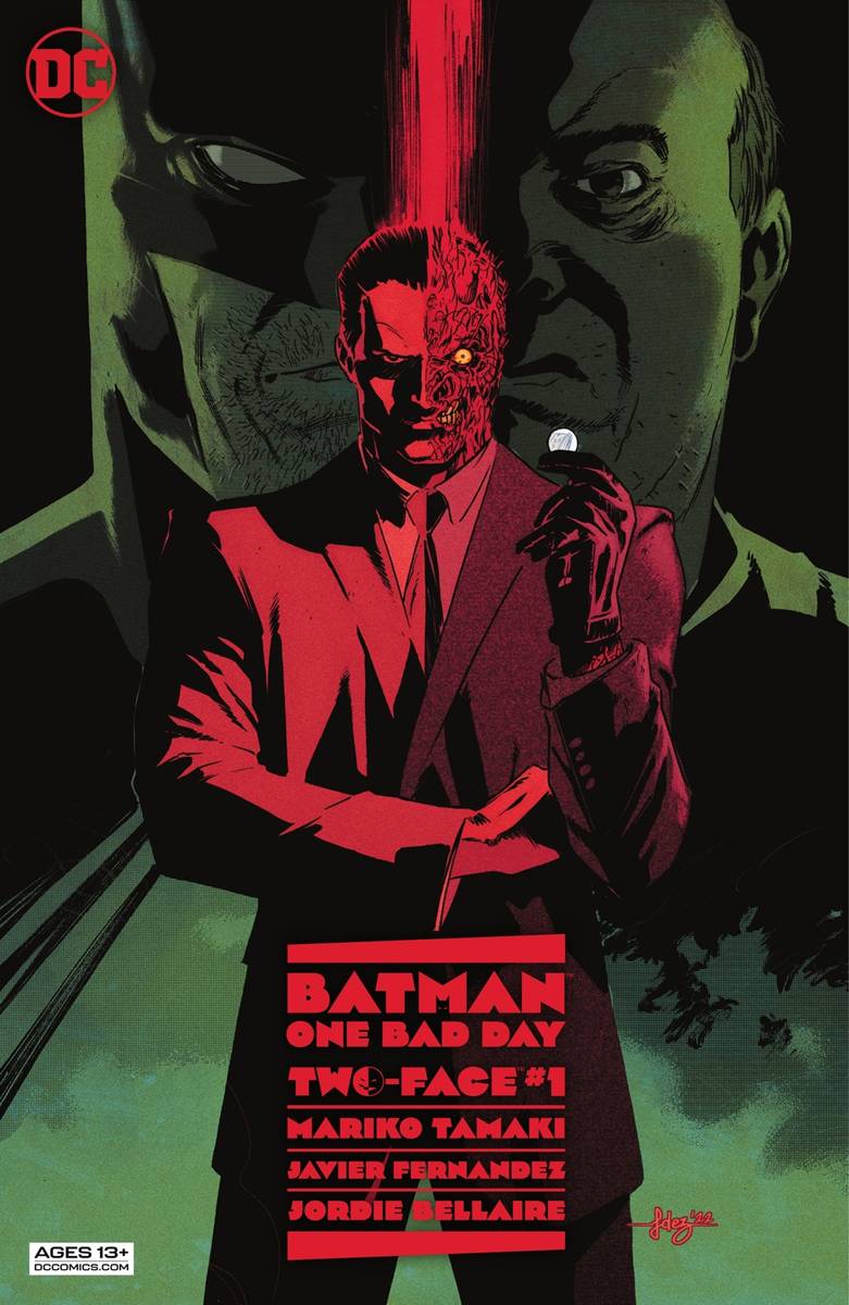 DC COMICS COMIC BOOK BATMAN ONE BAD DAY TWO-FACE HC
