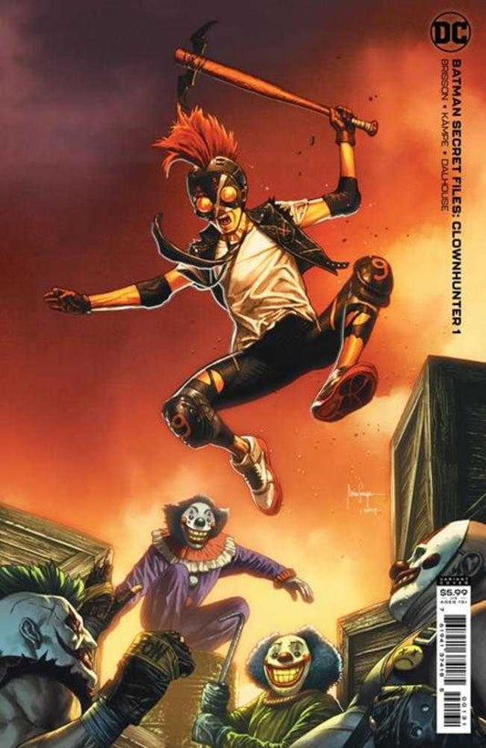 DC Comics COMIC BOOK Batman Secret Files Clownhunter #1 (One Shot) 1 in 25 Mico Suayan Card Stock Variant